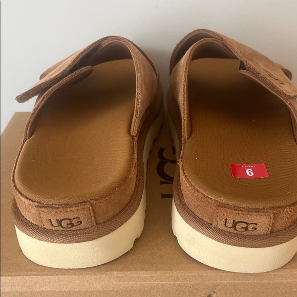 UGG golden star criss cross slide platform Tan Sandals - Picture 9 of 9